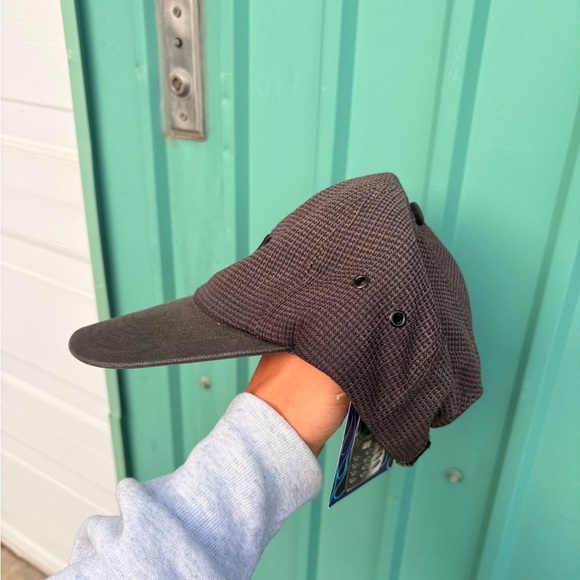 Vintage WILSON tennis hat dad hat grey embroided strap - Picture 5 of 6